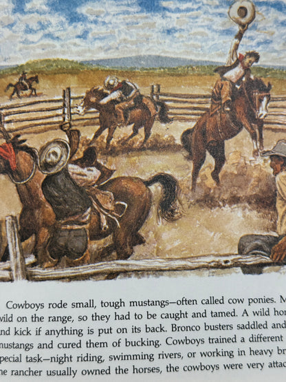 Cowboys (1978) – Handcrafted Book Journal-Red Barn Collections