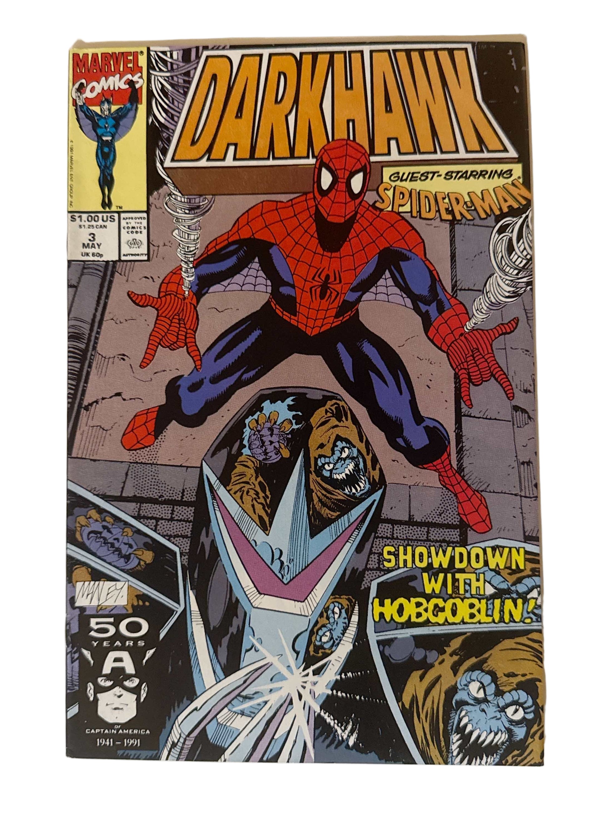 Darkhawk guest-starring Spiderman (1991)-Red Barn Collections