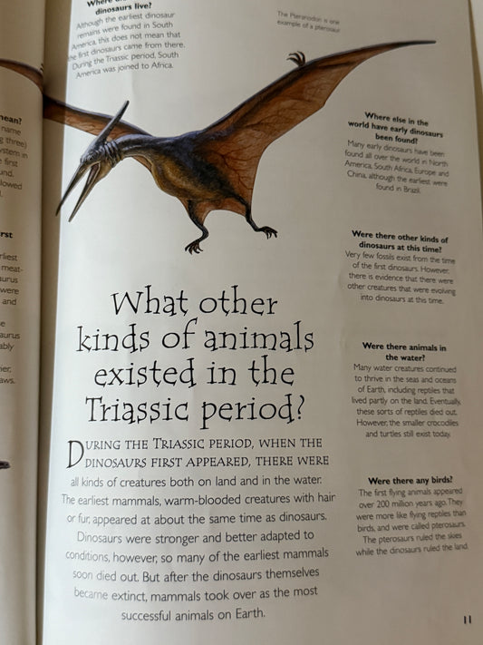 Dinosaurs Question and Answer Book Journal 2000-Red Barn Collections