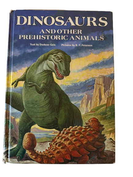 Dinosaurs and Other Prehistoric Animals (1989) – Handcrafted Book Journal-Red Barn Collections