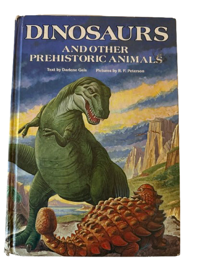 Dinosaurs and Other Prehistoric Animals (1989) – Handcrafted Book Journal-Red Barn Collections