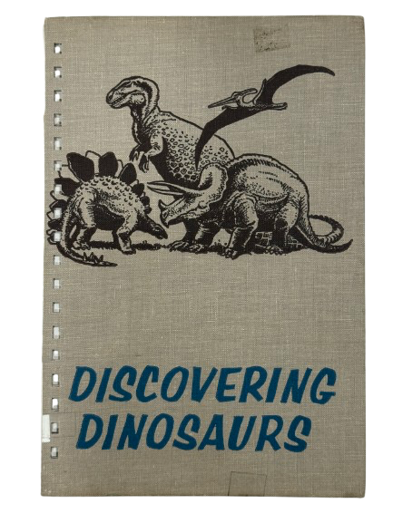 Discovering Dinosaurs (1960) – Handcrafted Book Journal-Red Barn Collections