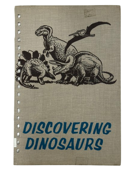 Discovering Dinosaurs (1960) – Handcrafted Book Journal-Red Barn Collections