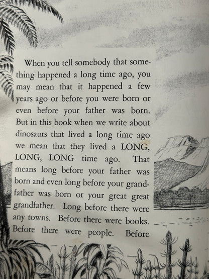 Discovering Dinosaurs (1960) – Handcrafted Book Journal-Red Barn Collections