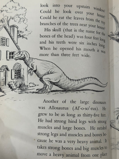 Discovering Dinosaurs (1960) – Handcrafted Book Journal-Red Barn Collections