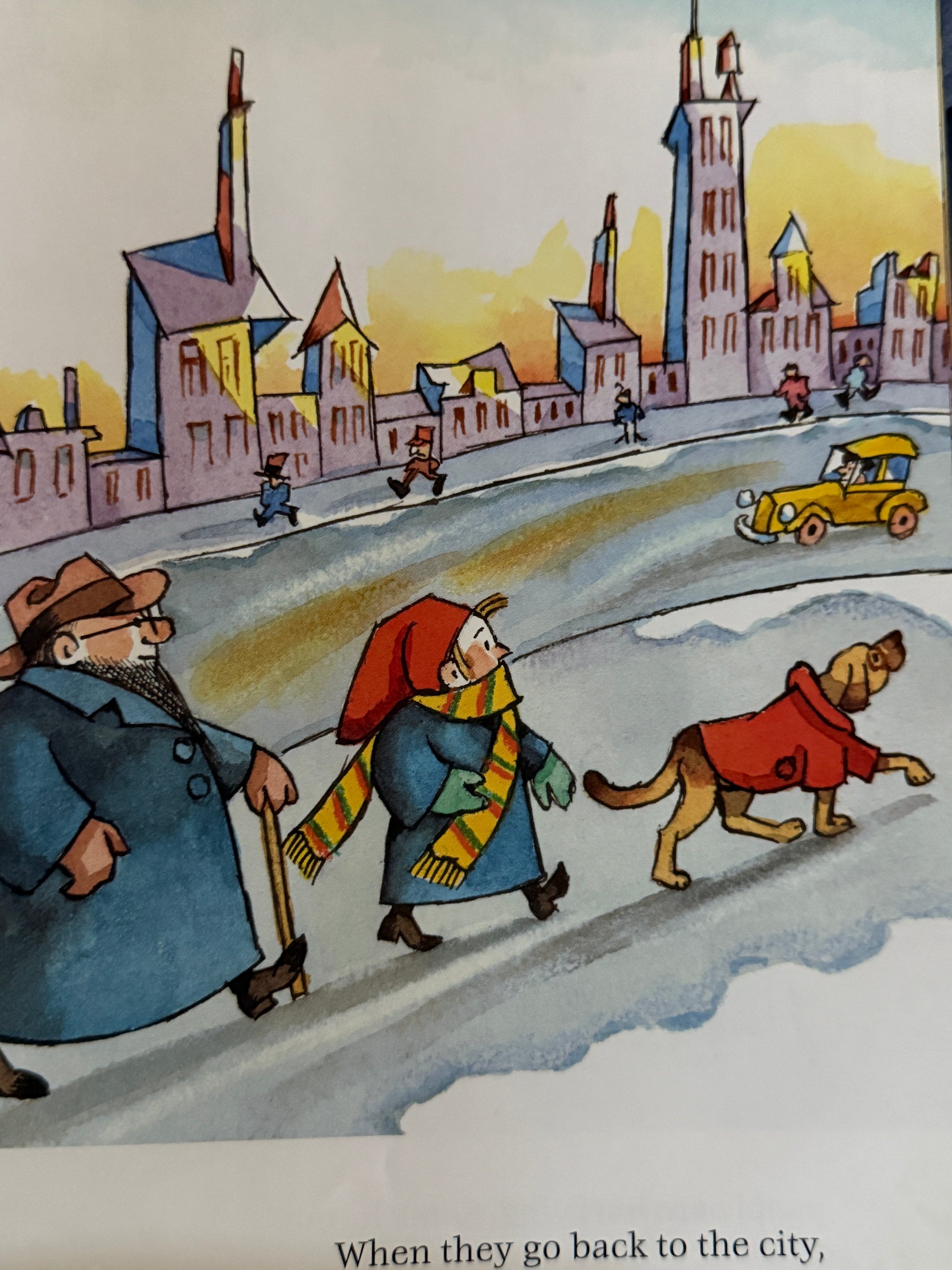 Dusk by Uri Shulevitz Handcrafted Journal (2013)-Red Barn Collections