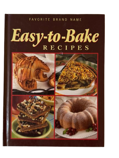 Easy-to-Bake Recipes Journal - 2002 Vintage Cookbook Edition-Red Barn Collections
