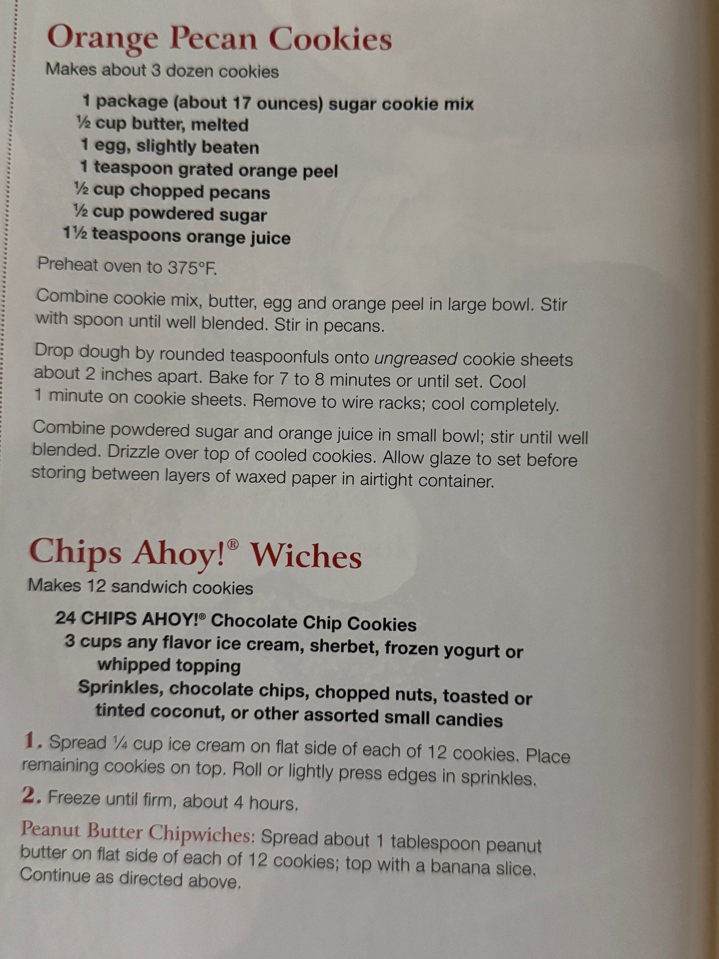 Easy-to-Bake Recipes Journal - 2002 Vintage Cookbook Edition-Red Barn Collections