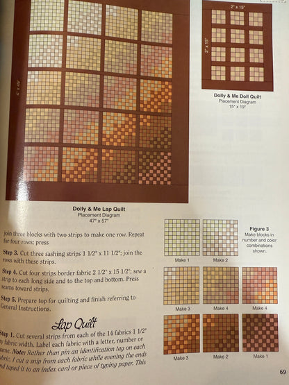 Easy Nine-Patch Quilting Handcrafted Journal (1998)-Red Barn Collections