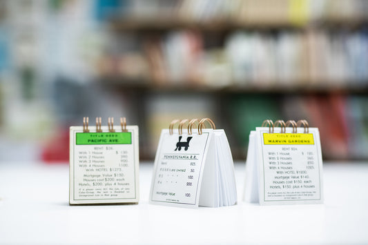 Saint Charles Place Monopoly Mini Journal-Red Barn Collections