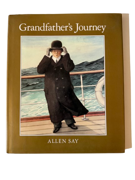 Grandfather’s Journey (1993) – Handcrafted Book Journal-Red Barn Collections