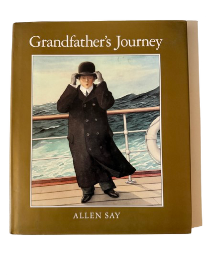Grandfather’s Journey (1993) – Handcrafted Book Journal-Red Barn Collections