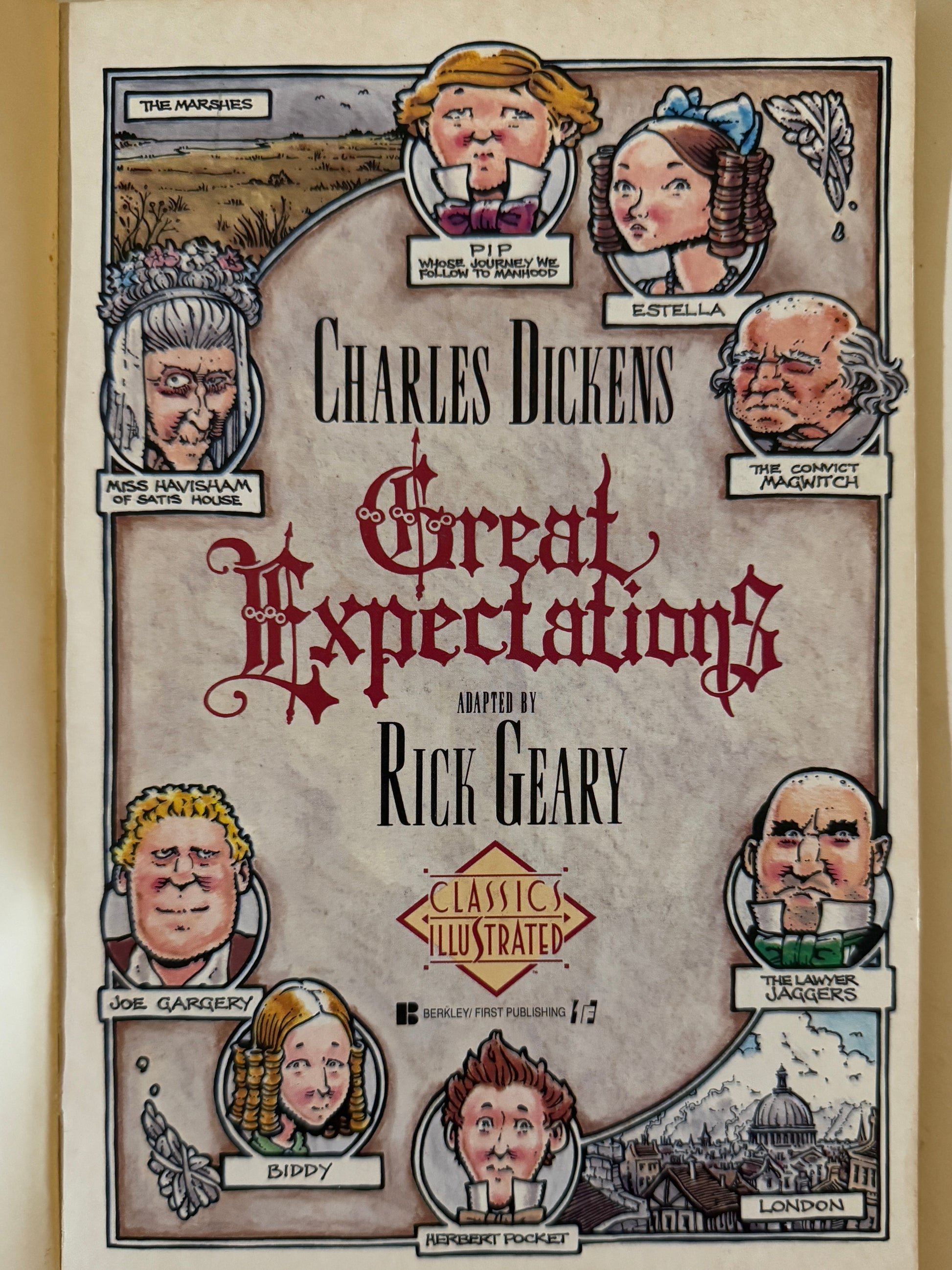 Great Expectations Comic Journal – 1990-Red Barn Collections