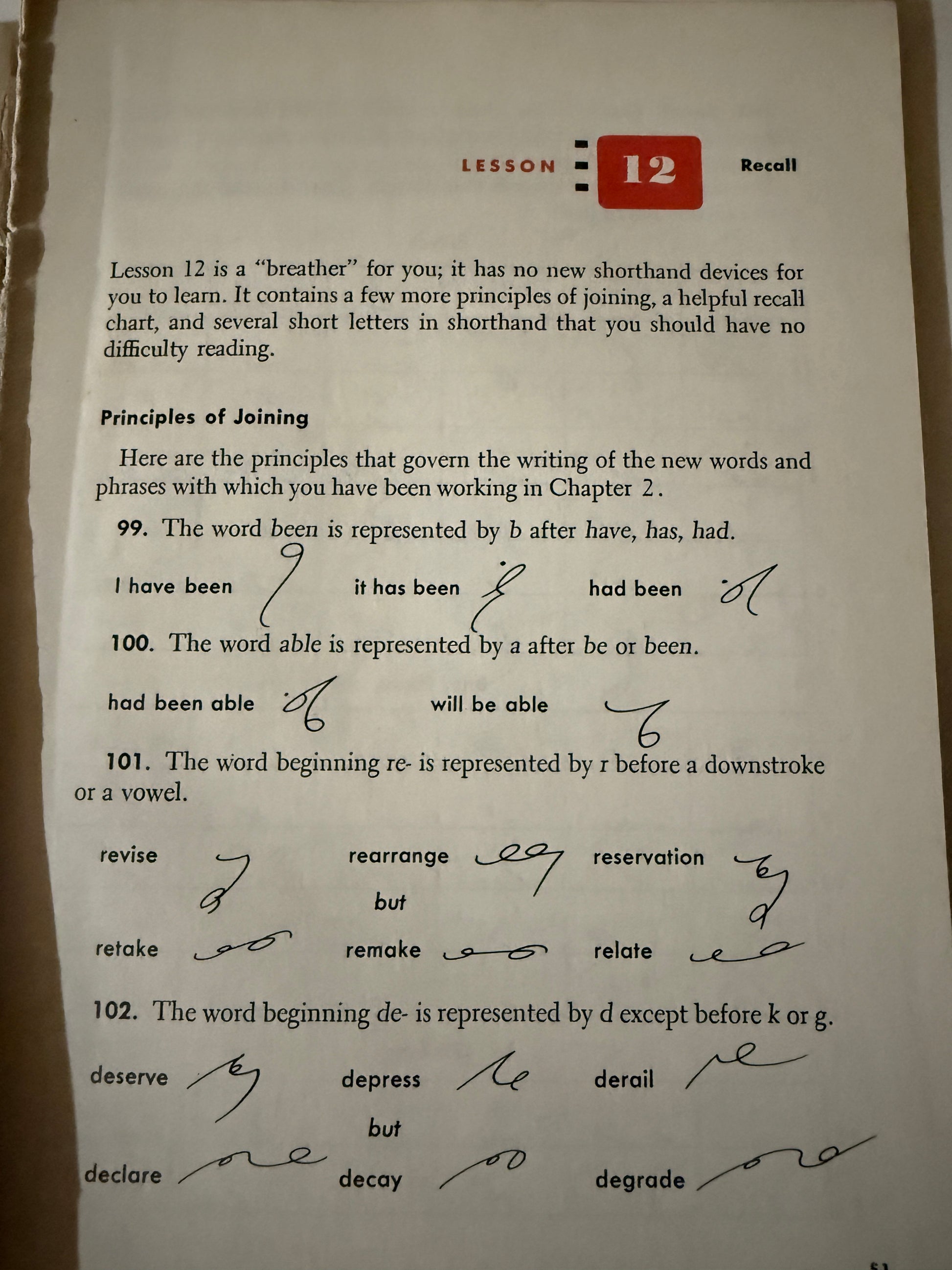 Gregg Shorthand Manuel-Red Barn Collections