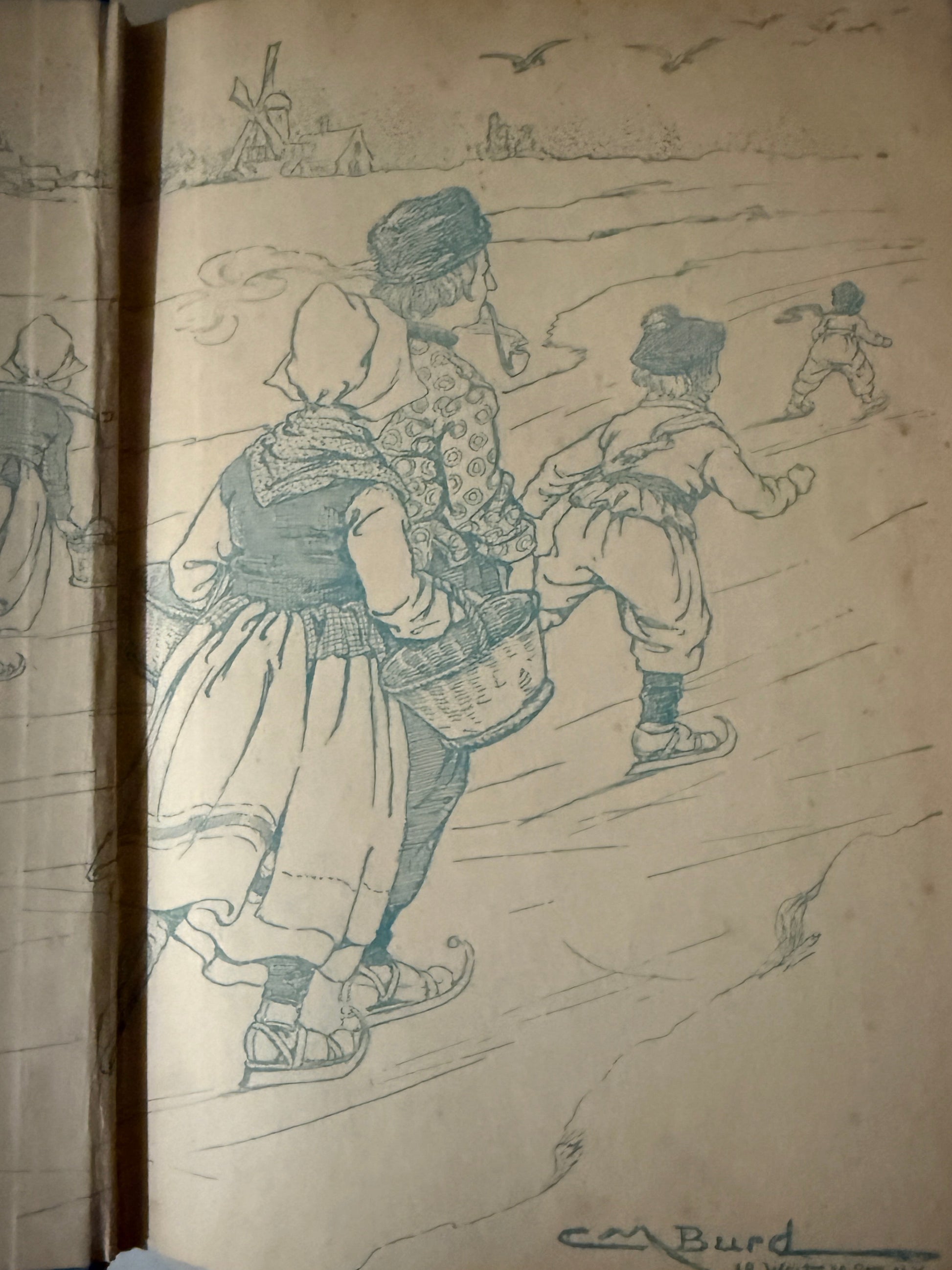 Hans Brinker or the Silver Skates - 1925-Red Barn Collections