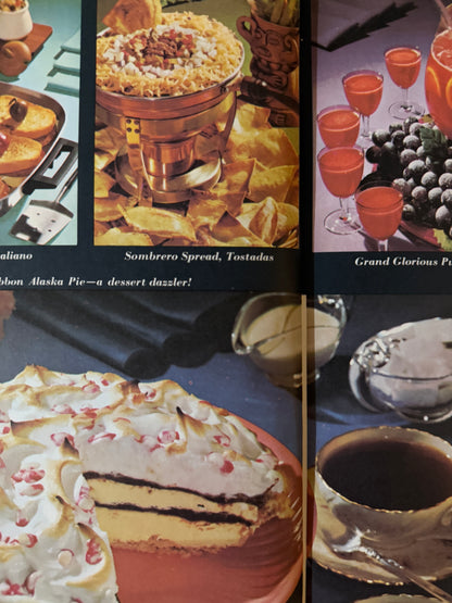 Better Homes & Gardens Snacks and Refreshments Journal | 1963-Red Barn Collections