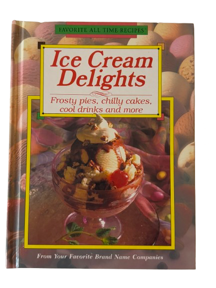Ice Cream Delights 1993 Book Journal-Red Barn Collections