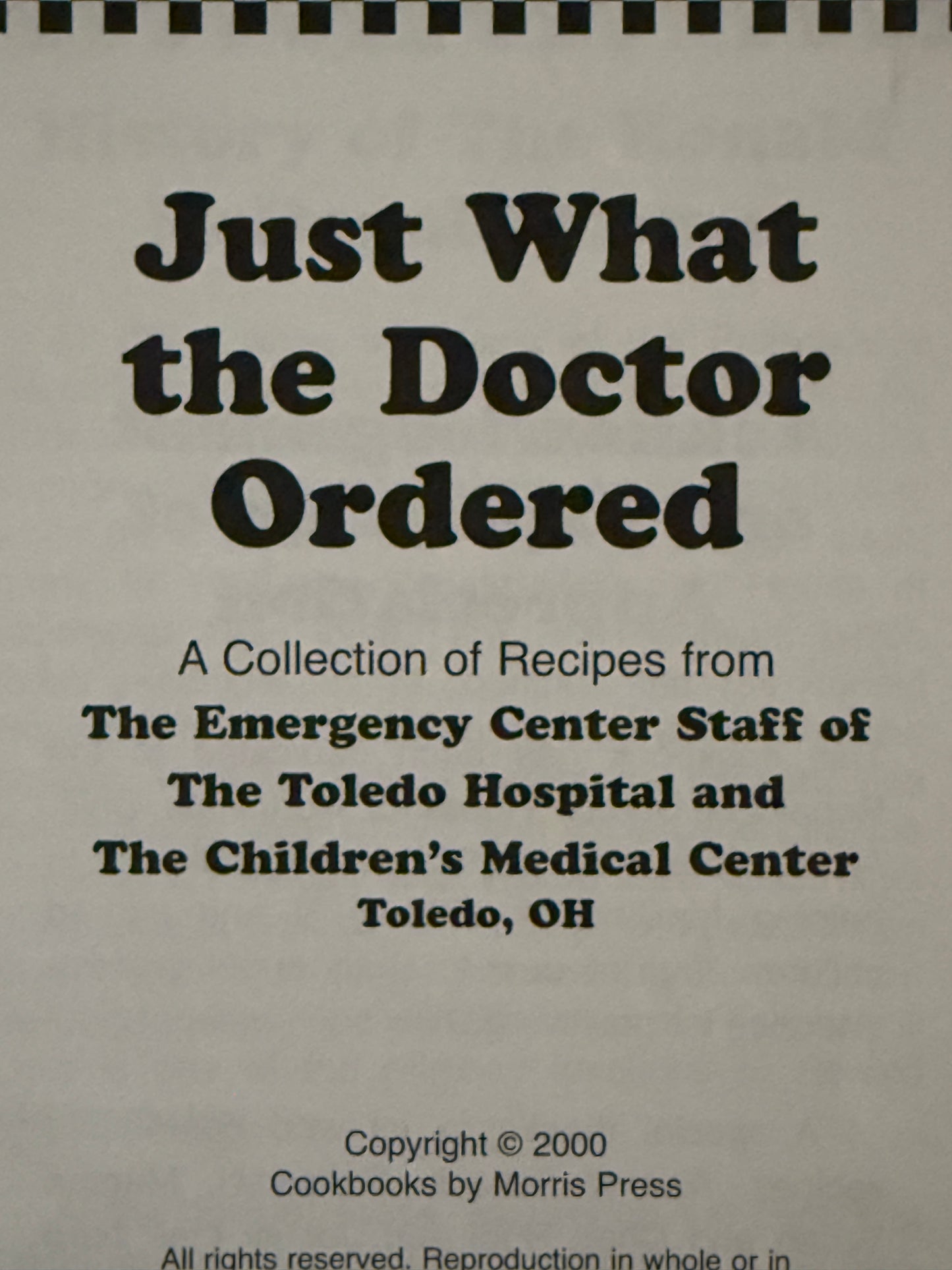 Just What the Doctor Ordered - 2000-Red Barn Collections