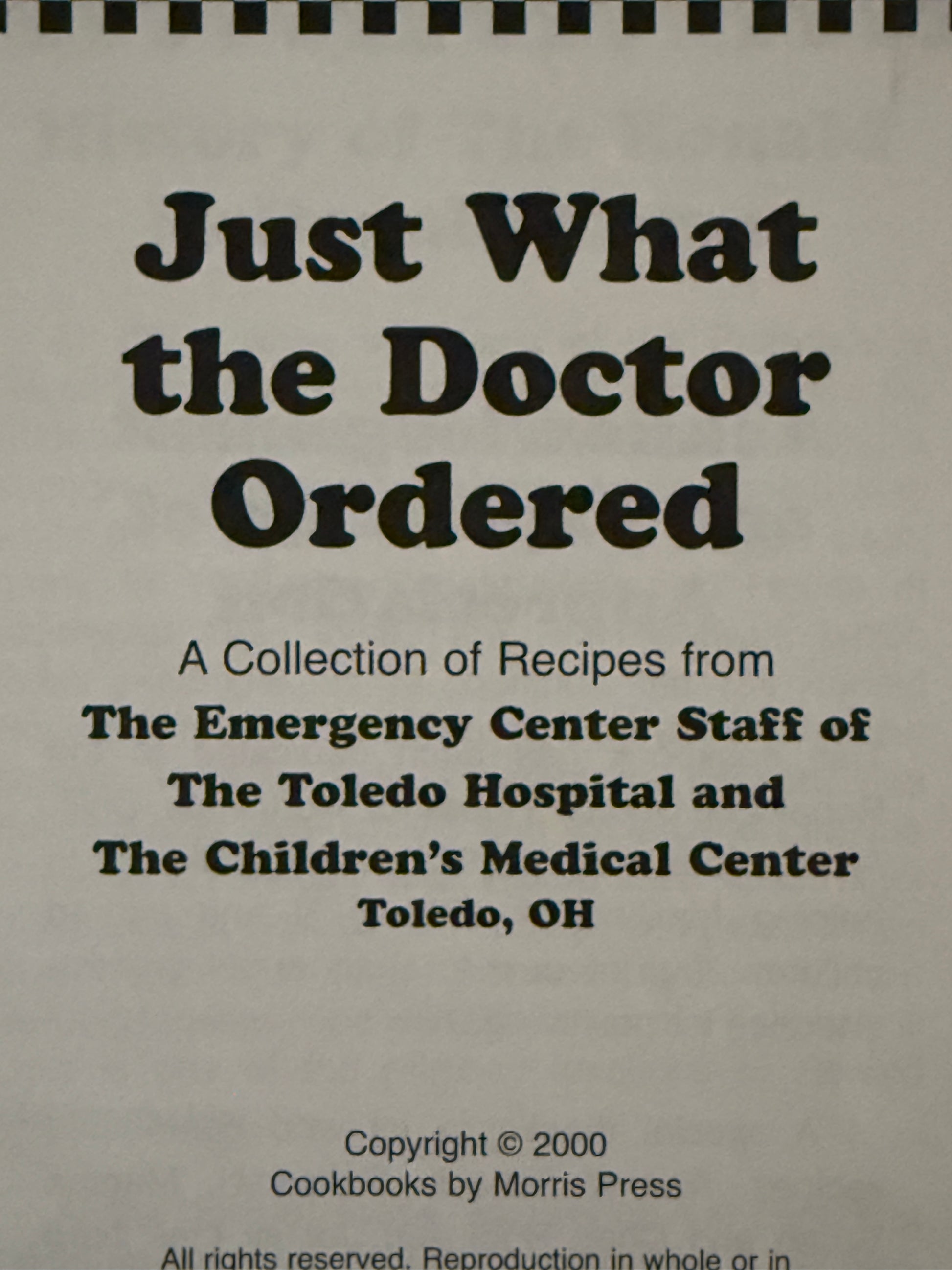 Just What the Doctor Ordered - 2000-Red Barn Collections