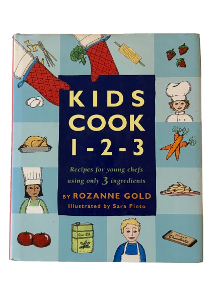 Kids Cook 1-2-3 Journal Rozanne Gold - 2006-Red Barn Collections