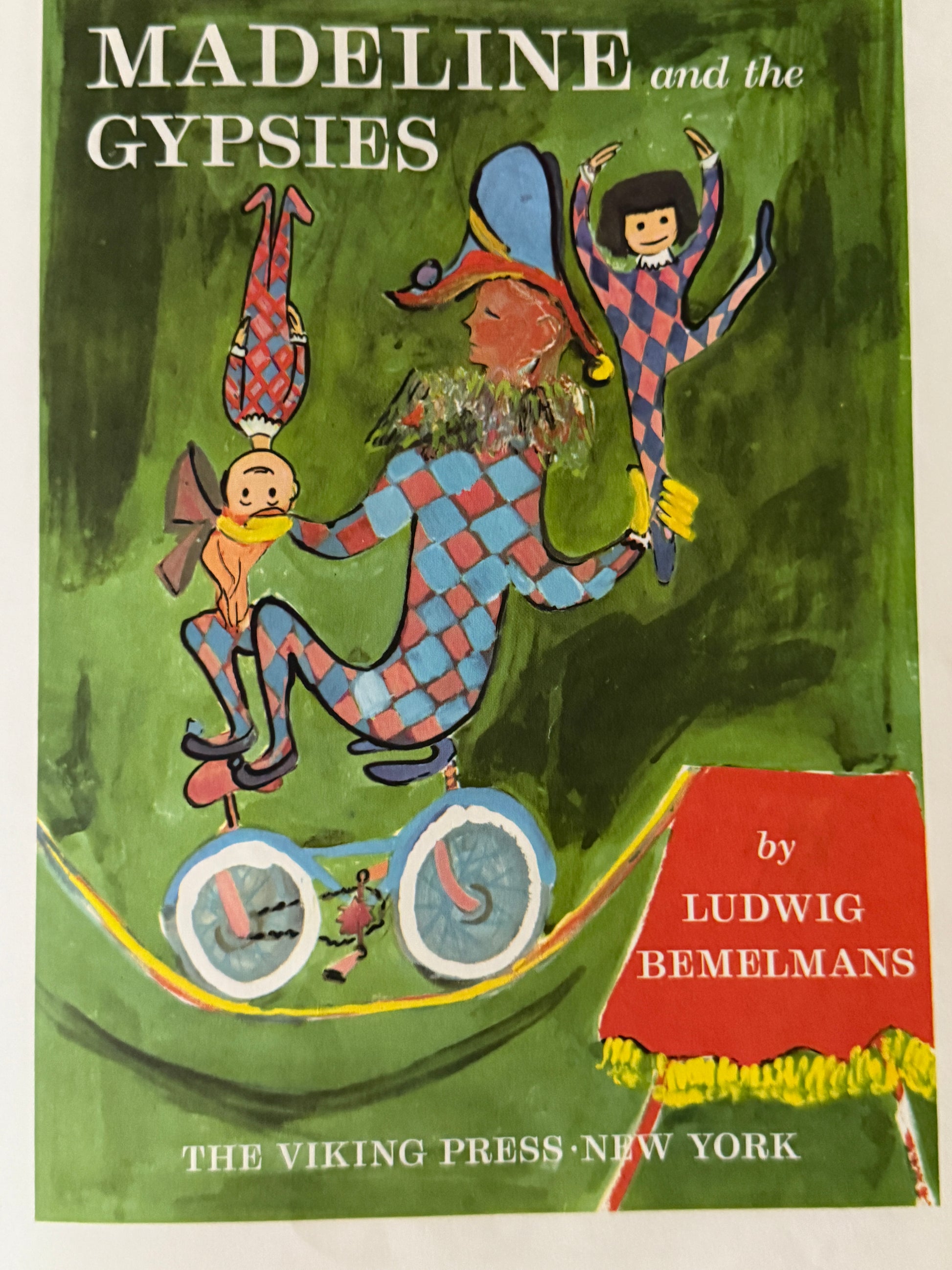 Madeline and the Gypsies Book Journal - 1969-Red Barn Collections