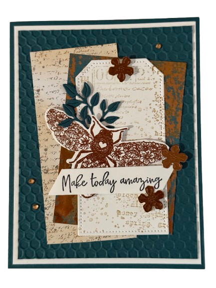 Make Today Amazing - Handmade Card by Anne-Red Barn Collections