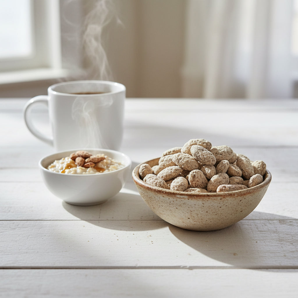 Maple Sugar Almonds | Pure Vermont Two-Ingredient Snack-Red Barn Collections
