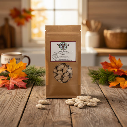 Maple Sugar Almonds | Pure Vermont Two-Ingredient Snack-Red Barn Collections