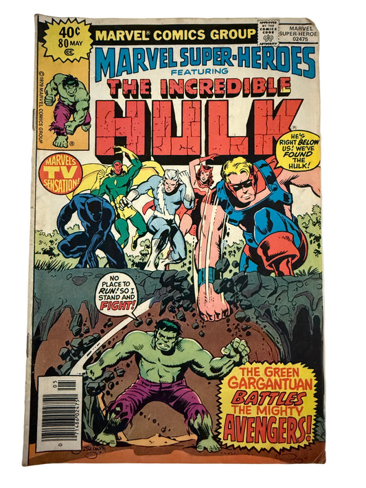 Marvel Super-Heroes Featuring The Hulk - 1979-Red Barn Collections