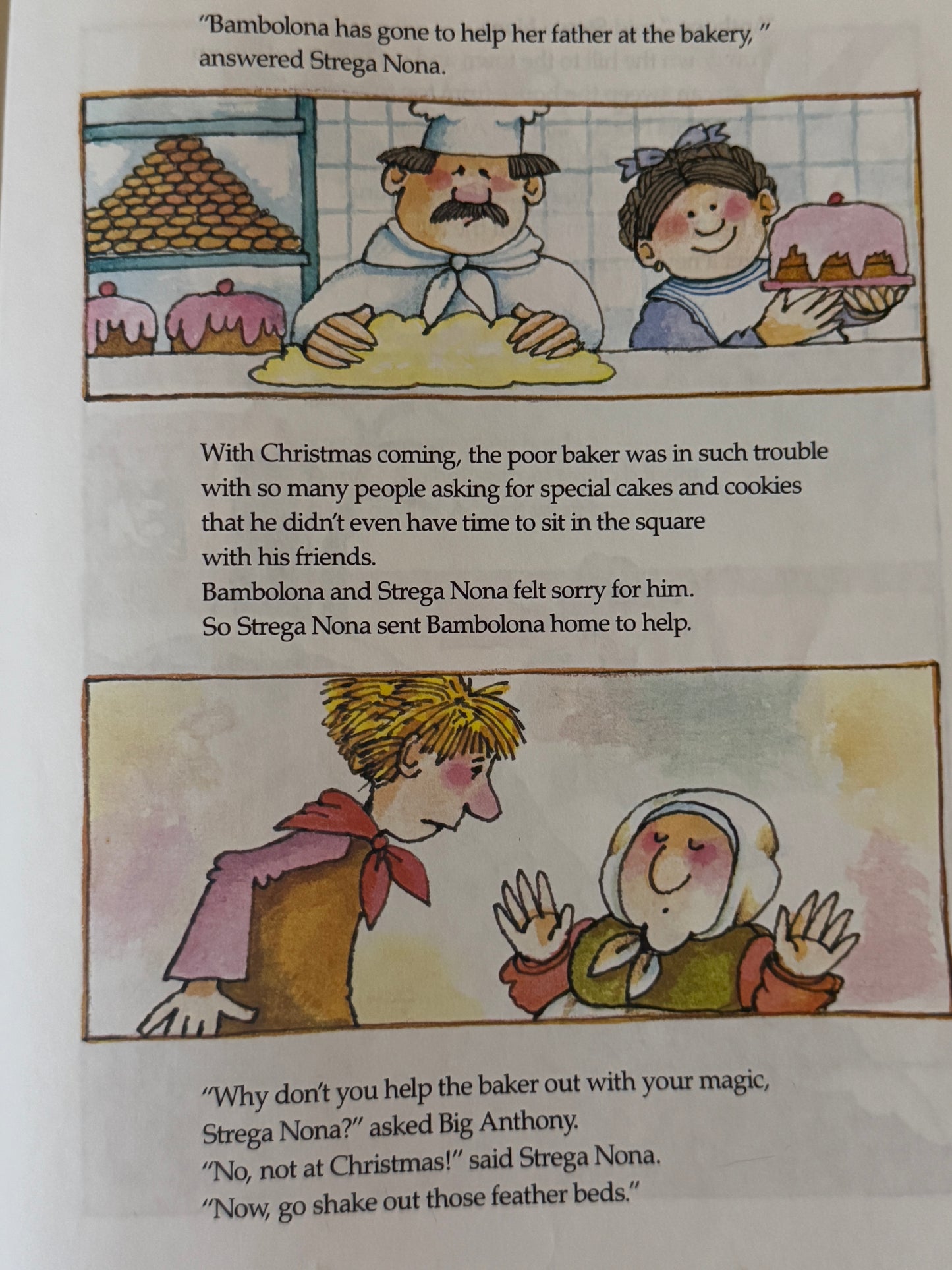 Merry Christmas, Strega Nona -1986-Red Barn Collections