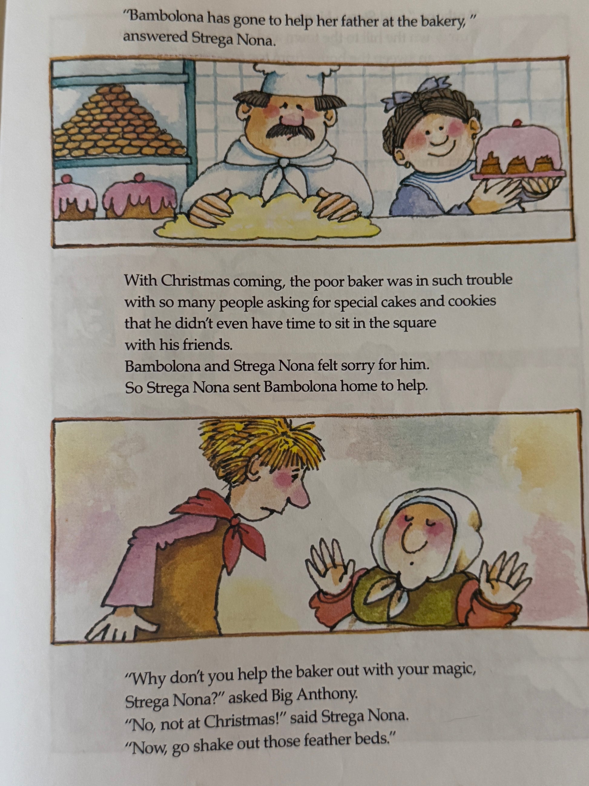 Merry Christmas, Strega Nona -1986-Red Barn Collections