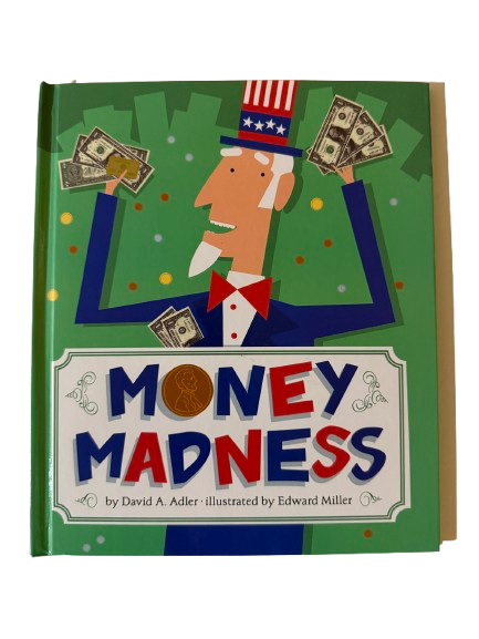 Money Madness Handcrafted Journal | 2009 Vintage Educational Storybook-Red Barn Collections