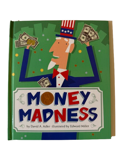 Money Madness Handcrafted Journal | 2009 Vintage Educational Storybook-Red Barn Collections