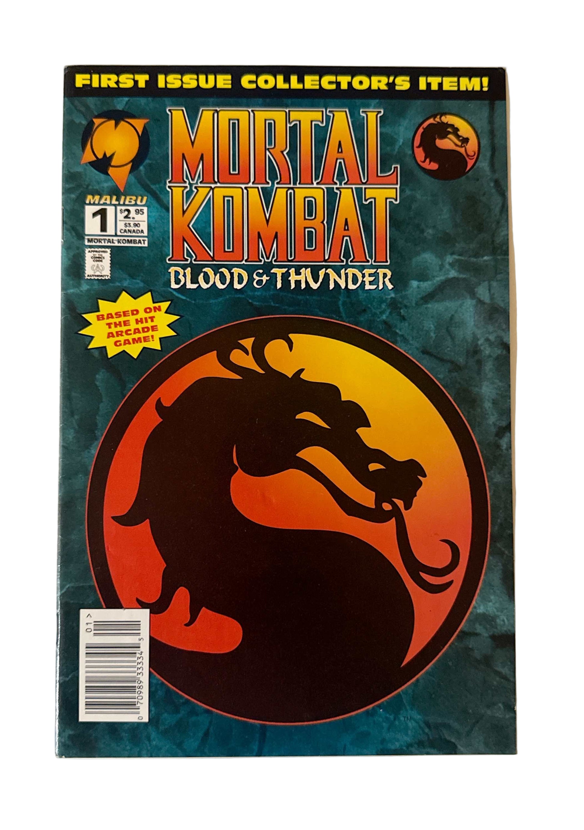 Mortal Combat Blood and Thunder #1-Red Barn Collections