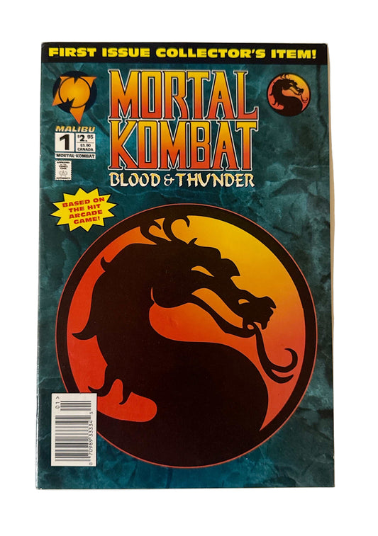 Mortal Combat Blood and Thunder #1-Red Barn Collections