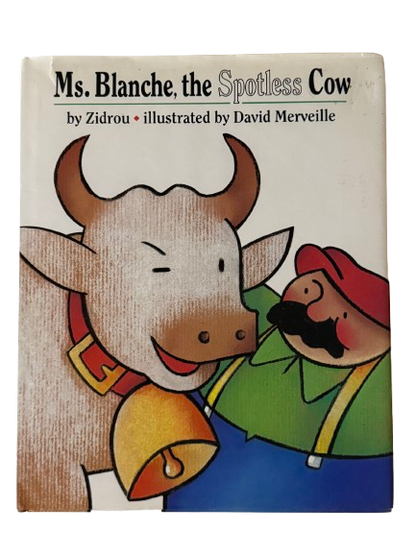 Ms. Blanche the Spotless Cow Book Journal 1992 Printing-Red Barn Collections