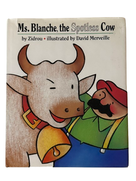 Ms. Blanche the Spotless Cow Book Journal 1992 Printing-Red Barn Collections
