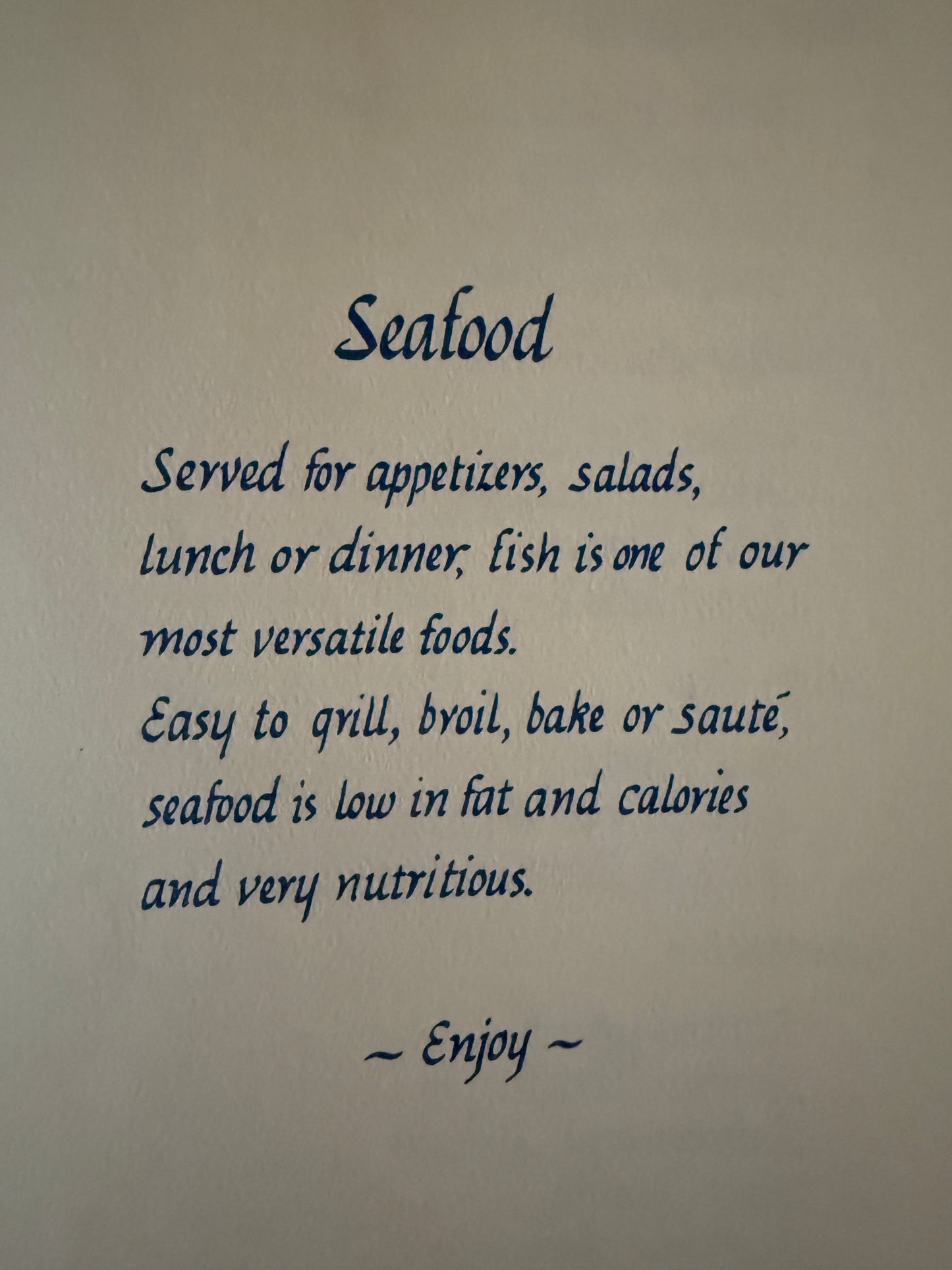 Out of the Blue: Seafood Recipes-Red Barn Collections