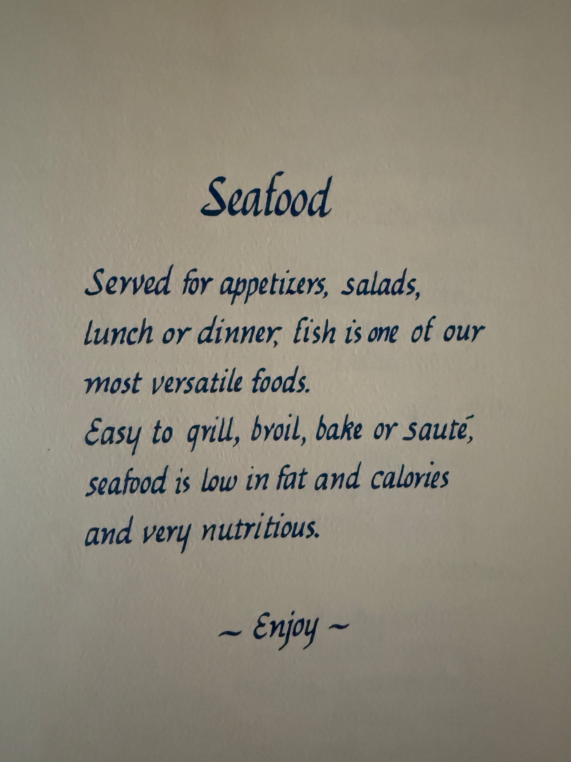 Out of the Blue: Seafood Recipes-Red Barn Collections