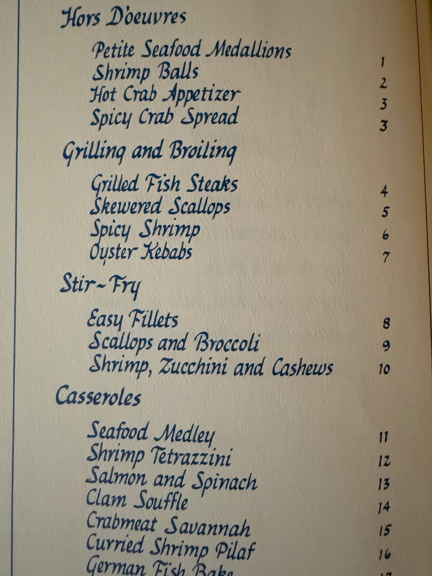 Out of the Blue: Seafood Recipes-Red Barn Collections