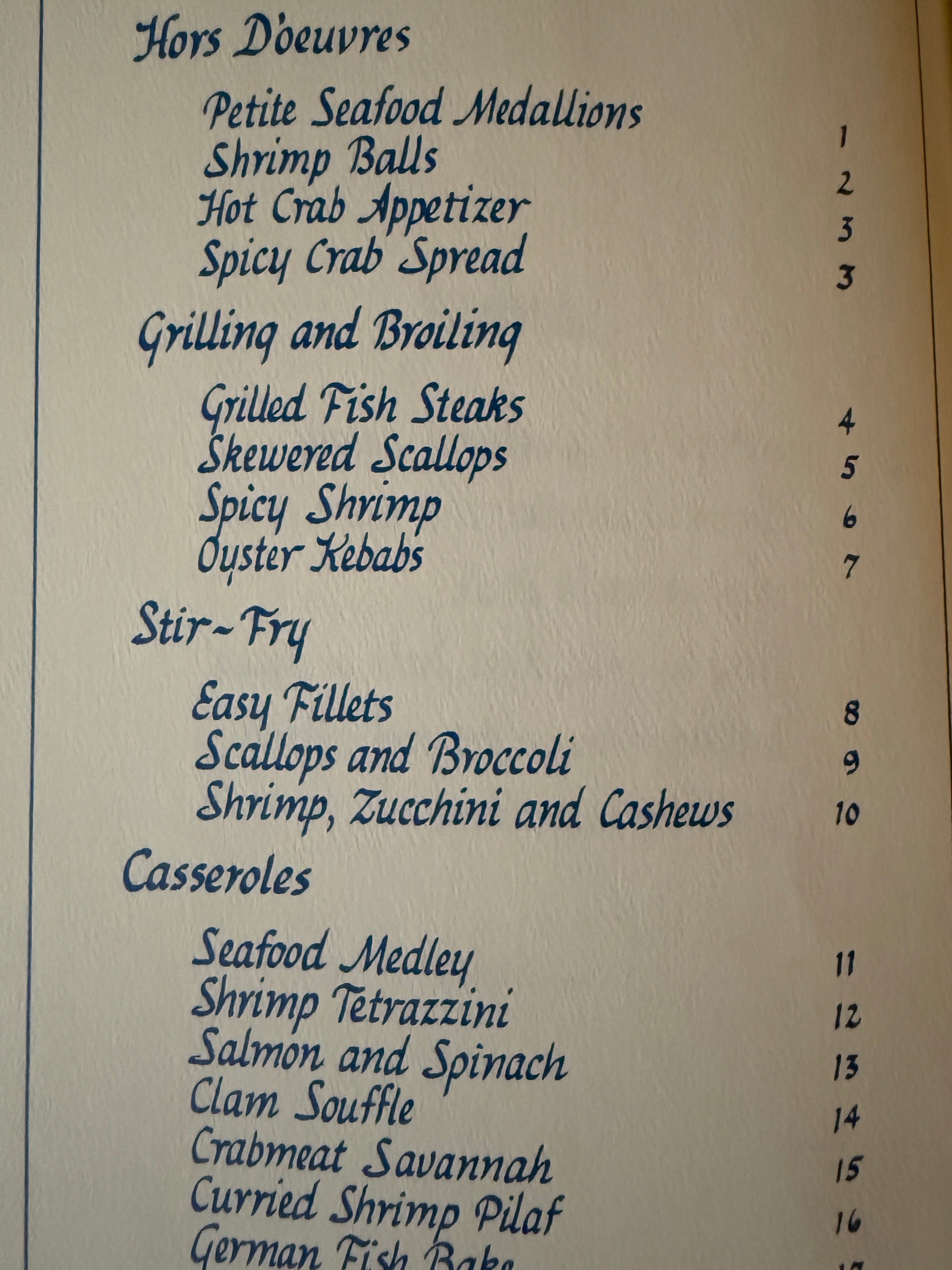 Out of the Blue: Seafood Recipes-Red Barn Collections