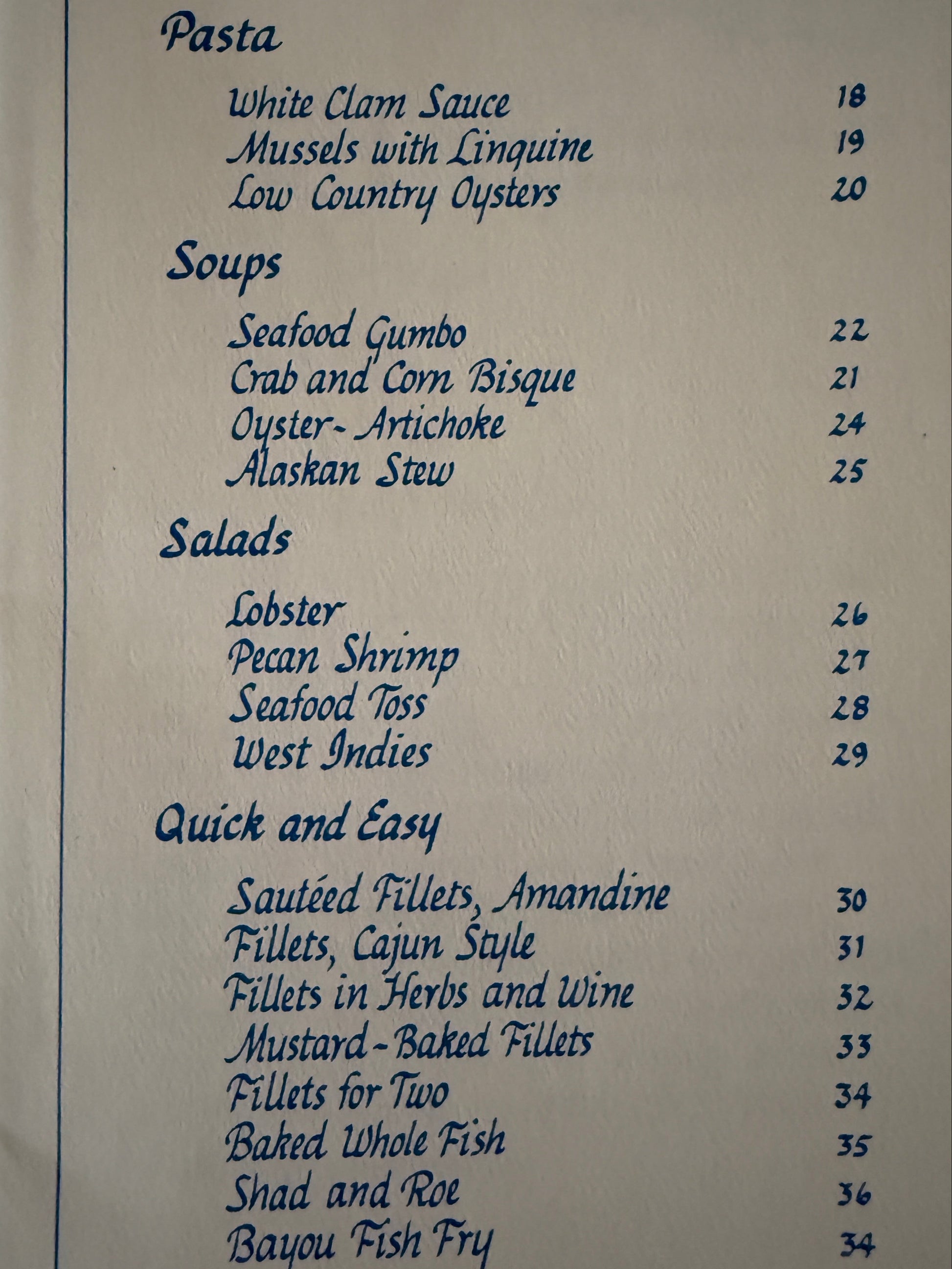 Out of the Blue: Seafood Recipes-Red Barn Collections