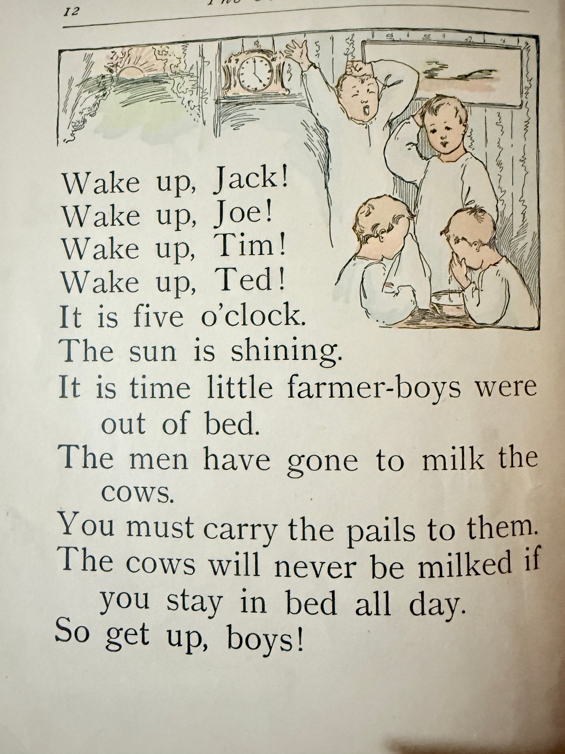 Overall Boys - 1924 Book Journal-Red Barn Collections