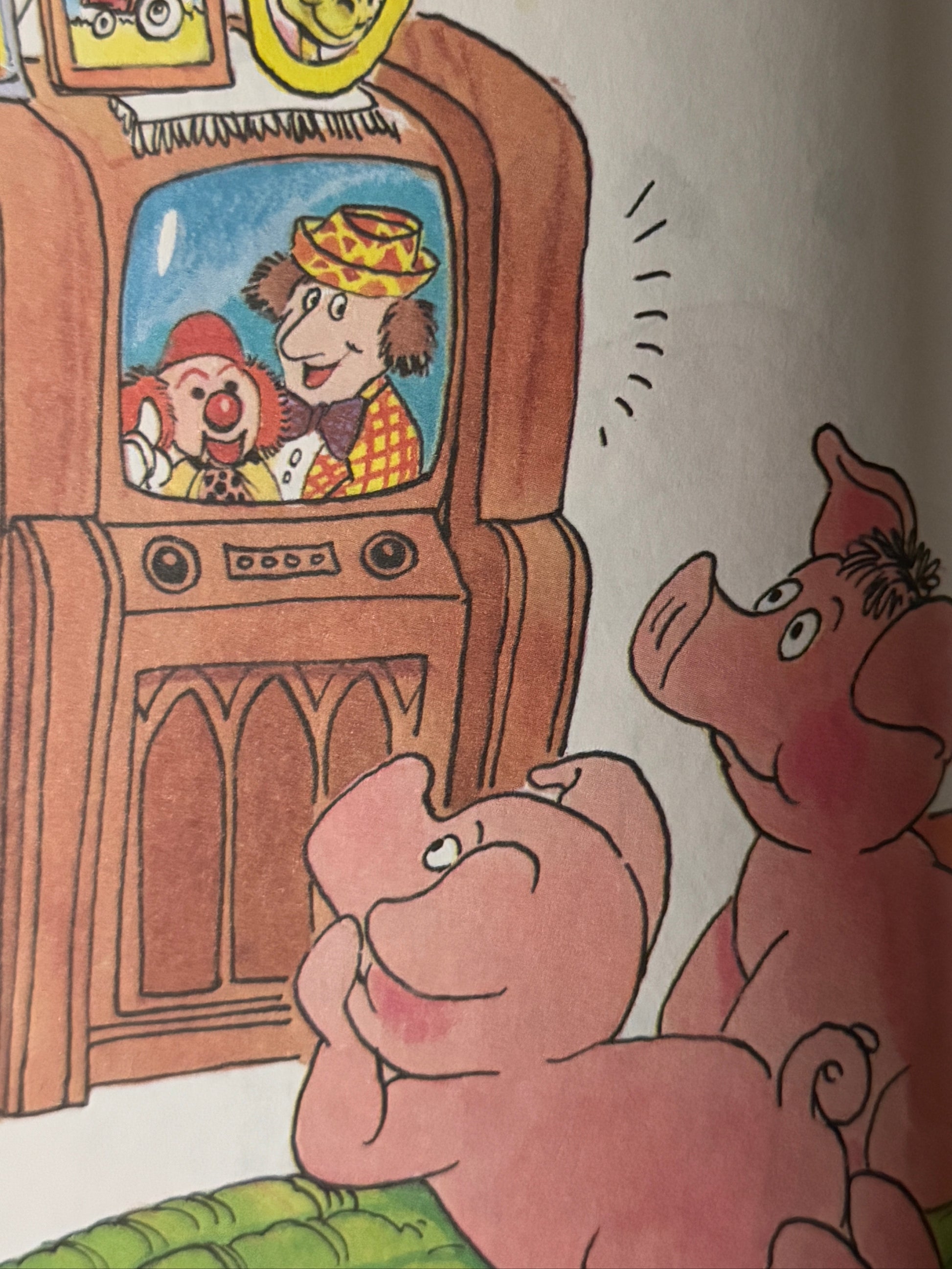 Pigs in the House — Vintage Children’s Book Journal (1983)-Red Barn Collections