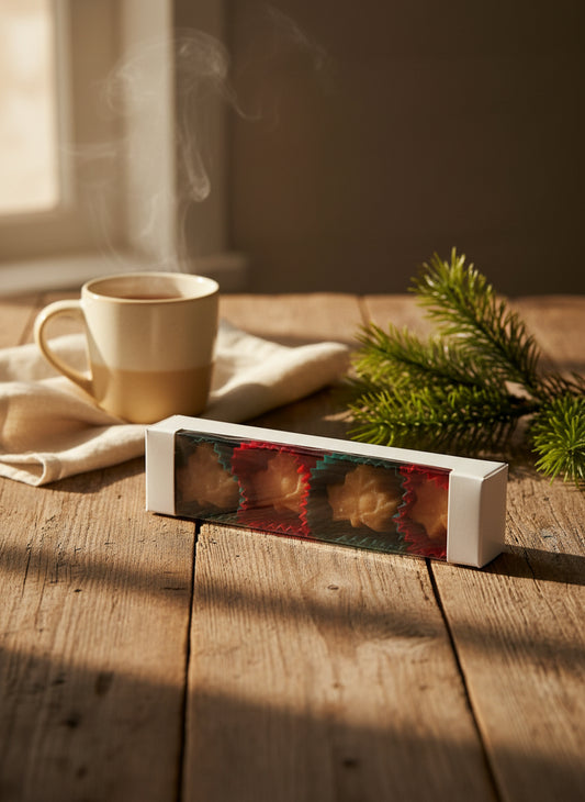 Vermont Maple Leaf Candy – 4-Piece Gift Box-Red Barn Collections