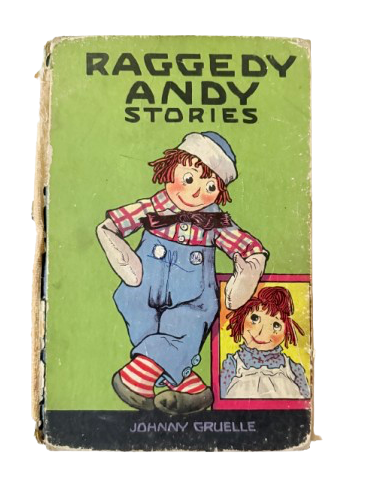 Raggedy Andy Stories — 1920 Upcycled Vintage Journal-Red Barn Collections