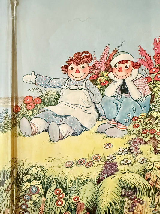 Raggedy Andy Stories — 1920 Upcycled Vintage Journal