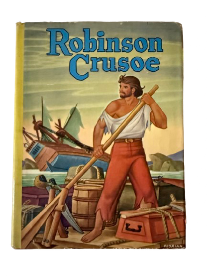 Robinson Crusoe 1955 Book Journal-Red Barn Collections