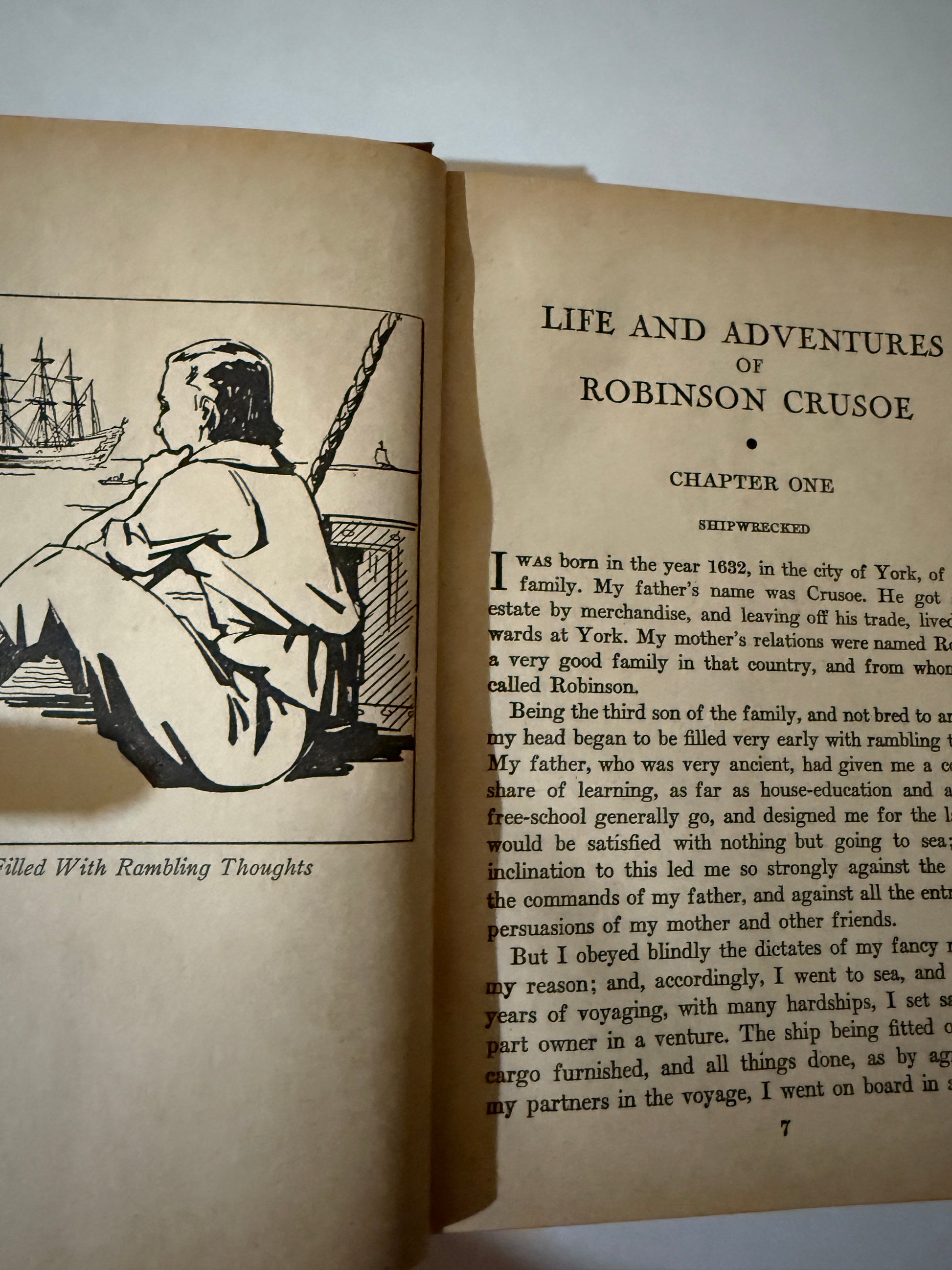 Robinson Crusoe 1955 Book Journal-Red Barn Collections