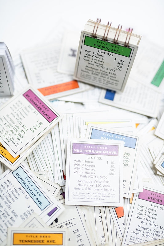 Saint Charles Place Monopoly Mini Journal-Red Barn Collections